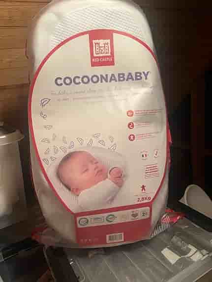 Cocoonababy babymadrass vit Red Castle Babynest