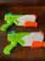 Nerf Super Soaker Washout vattenpistoler grön vit orange