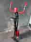 TecTake motionscykel hopfällbar röd svart