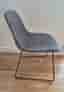 Muuto Fiber Side Chair, Remix tyg, Sled Base