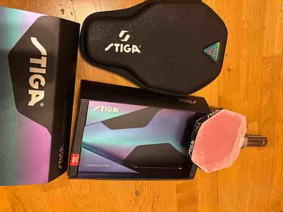 ⭐️helt ny⭐️ STIGA Destiny Carbon Cybershape med DNA Hybrid M