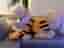Pokemon Center Arcanine life size plush gosedjur IMPORT JAPAN