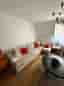 Stor rymlig soffa beige