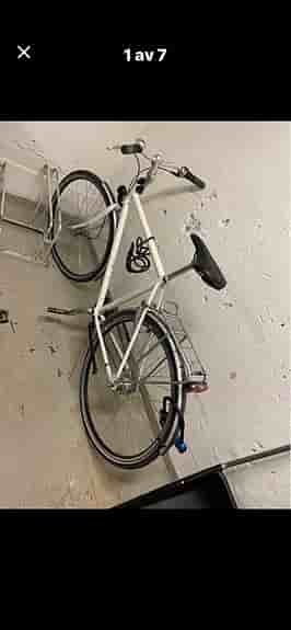 Skeppshult Elit hybridcykel 53 cm 28" unisex vit