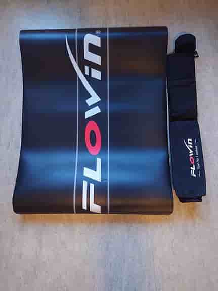 FLOWIN träningsmatta 140×99 cm med väska
