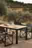 Kave Home - Bona Matbord 8 platser i teak/metall