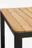 Kave Home - Bona Matbord 8 platser i teak/metall