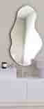 Pond Spegel 110x63 cm, Dark Chrome - Ferm Living