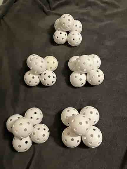 25 st Innebandybollar