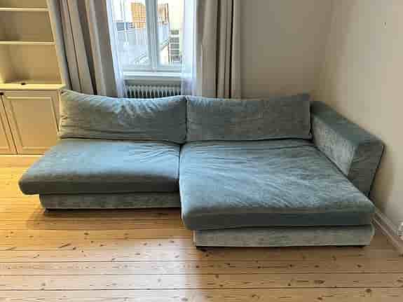 Helt ny Sweef sammetssoffa - Mammut