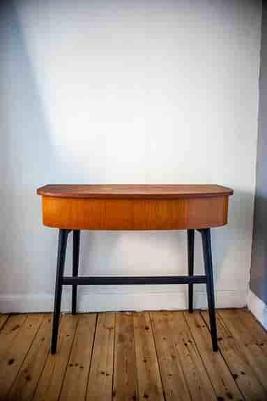 Halvbord i teak