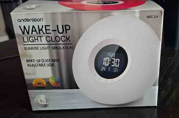 Klockradio - Andersson WEC 2.4 - Wake-up light clock