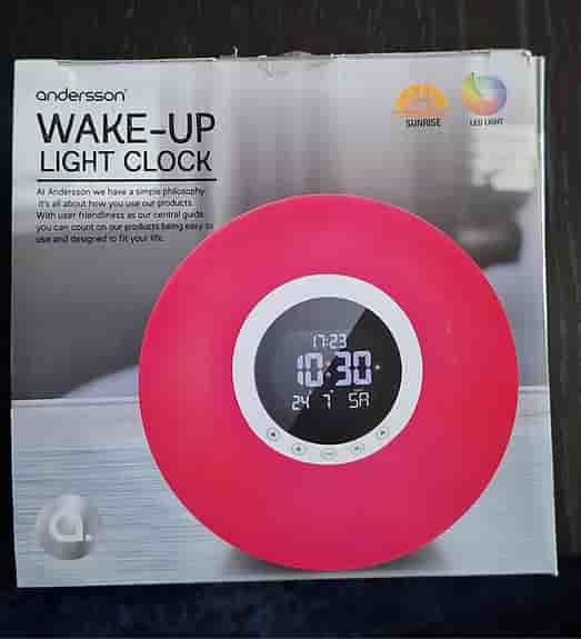 Klockradio - Andersson WEC 2.4 - Wake-up light clock