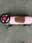 STOY gåbil / sparkbil retro rosa