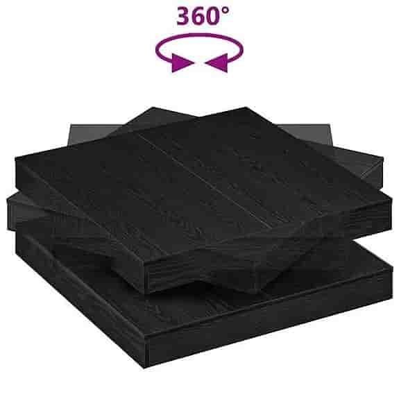 Soffbord svart ek vridbart 360 grader