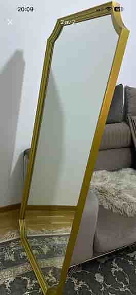 IKEA SVANSELE spegel 73x158 cm guld