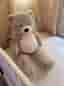 Teddykompaniet gosedjur stor nallebjörn beige
