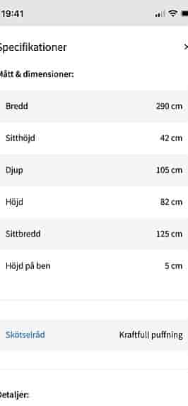 Bellora 4-sitssoffa från Mio