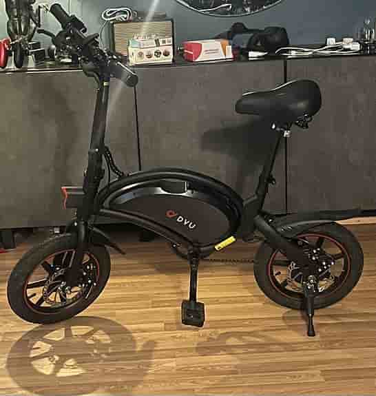 El cykel, inga repor eller problem.