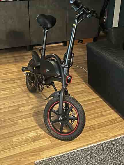 El cykel, inga repor eller problem.