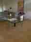 Soffbord i glas 90x90
