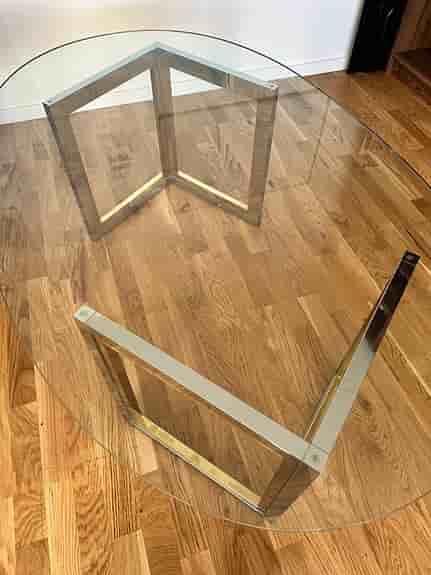 ENGLESSON soffbord i glas