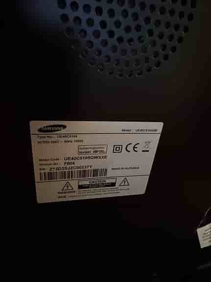 Samsung UE40C5105QWXXE LED‑TV 40 tum svart