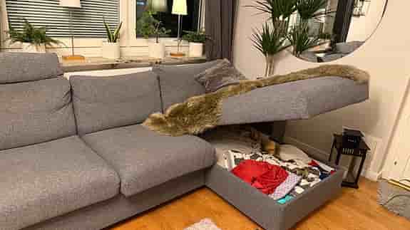 Nästan ny soffa