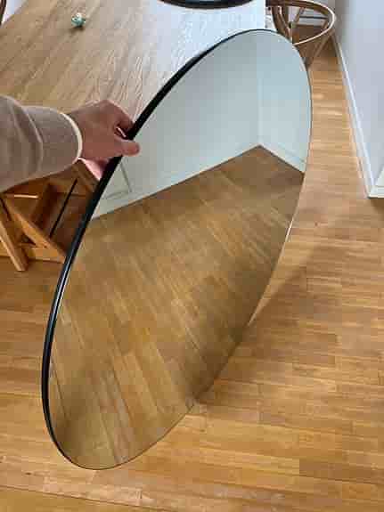 House Doctor rund klar spegel 110 cm