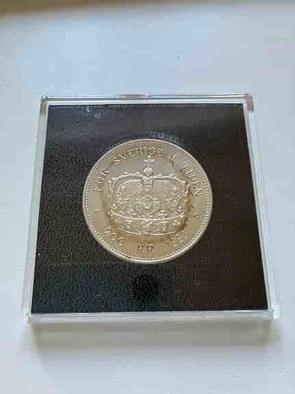 Sveriges riksbank 200 kr minnesmynt silver 925/1000 27 g 1993