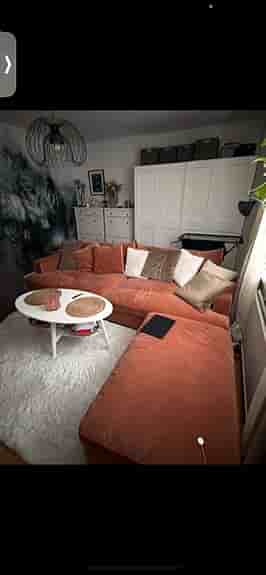 4 sits soffa med fotpall