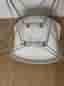 Vitra Eames Plastic Armchair gungstol vit plast träunderrede