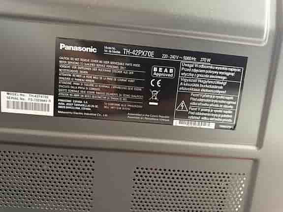 Panasonic 42" Plasma TV