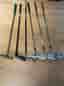 Golfklubbor, utility järn, wedge, putter