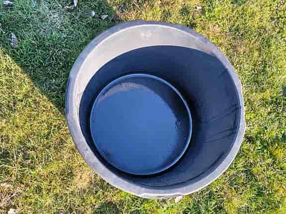 Bruksbalja / badbalja / plastbalja
