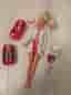 Barbie dockset läkare med bebisdockor och 22 tillbehör
