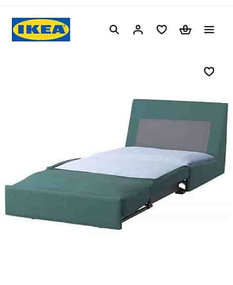 KIVIK ”1-sits bäddsoffa” fåtölj