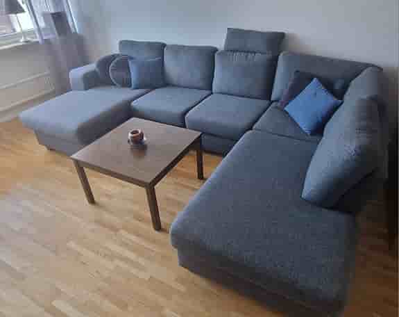 Mio Friday dubbeldivan i antracitgrått