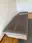 Velvet Sofa Bed Light Grey SELNES (3 Seater)