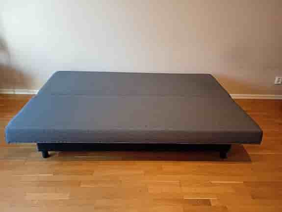 IKEA bäddsoffa grå tyg