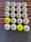 Titleist golfbollar vit gul