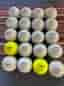 Titleist golfbollar vit gul