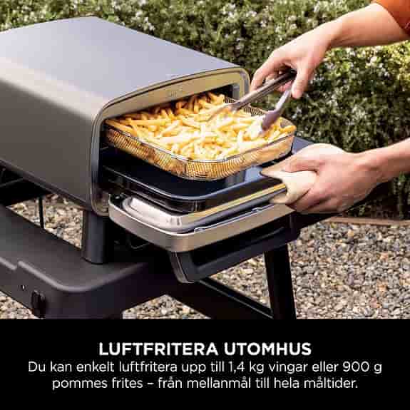 HELT NY Ninja Artisan elektrisk pizzaugn och airfryer för utomhusbruk MO201EU