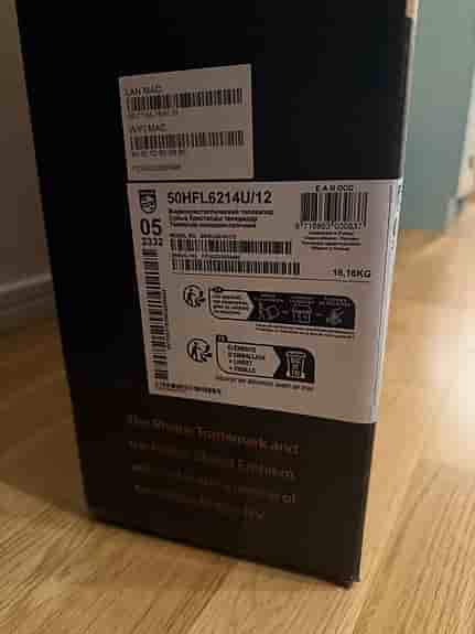 Philips 50HFL6214U/12 TV 50 tum LED