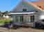🌟 Nästan ny terrassmarkis 585 cm – helkassett + vind/sol‑automatik 🌟