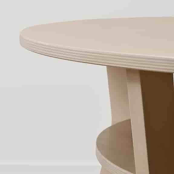 Round coffee table
