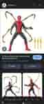 Masken Spiderman + Loki + Spiderman figurer + PEZ dispenser godis