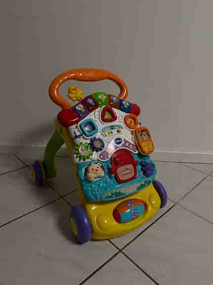 Fisher-Price gåvagn leksak flerfärgad plast