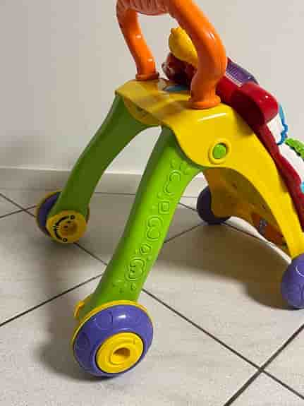 Fisher-Price gåvagn leksak flerfärgad plast