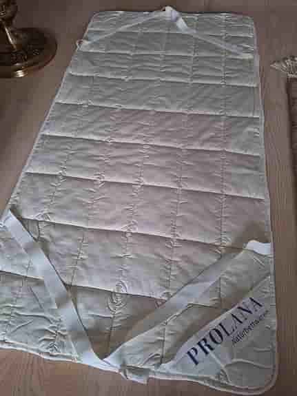 Prolana bäddmadrass skydd för spjälsäng 60x120 cm